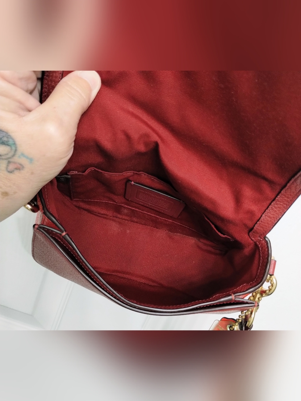 Coach Saddle Bag - Picture 10 of 12